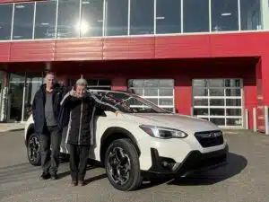 Avis client: Subaru Crosstrek 2021 AWD financé avec Prêt Auto Partez