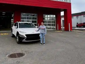 Avis client: Hyundai Kona 2022 financé avec Prêt Auto Partez