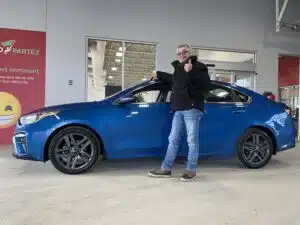 Avis client: Kia Forte 2021 financé avec Prêt Auto Partez