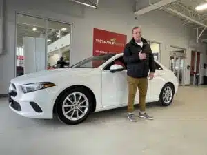 Avis client: Mercedes 2022 financé avec Prêt Auto Partez