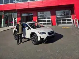Avis client: Subaru Crosstrek 2021 AWD financé avec Prêt Auto Partez