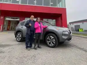 Avis client: Nissan Rogue 2021 financé avec Prêt Auto Partez