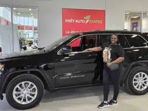 Avis client: Grand Cherokee 2021 financé avec Prêt Auto Partez