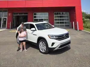 Avis client: Volkswagen Atlas 2021 financé avec Prêt Auto Partez