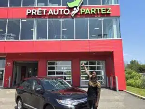 Avis client: Mitsubishi Outlander 2020 financé avec Prêt Auto Partez