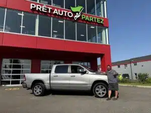 Avis client: Dodge Ram 1500 2022 financé avec Prêt Auto Partez