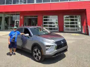 Avis client: Mitsubishi Eclipse Cross 2022 financé avec Prêt Auto Partez