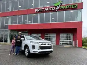 Avis client: Mitsubishi RVR 2023 financé avec Prêt Auto Partez