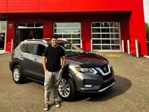 Avis client: Nissan Rogue 2020 financé avec Prêt Auto Partez