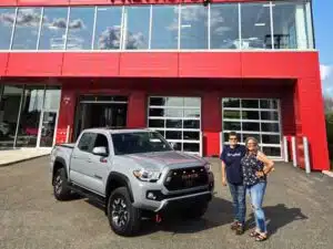 Avis client: Toyota Tacoma 2021 financé avec Prêt Auto Partez