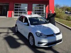 Avis client: VW Golf 2019 financé avec Prêt Auto Partez