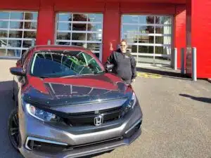 Avis client: Wow ! Honda Civic 2021 financé avec Prêt Auto Partez