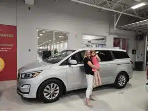 Avis client: Kia Sedona 2021 financé avec Prêt Auto Partez