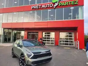 Avis client: Kia Sportage 2023 financé avec Prêt Auto Partez