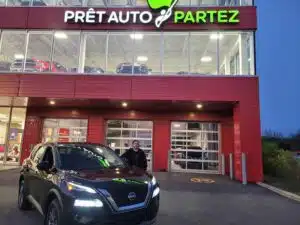 Avis client: Nissan Rogue 2020 financé avec Prêt Auto Partez