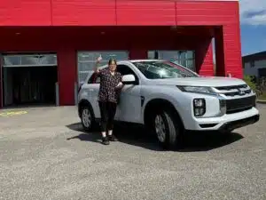 Avis client: Mitsubishi RVR 2023 financé avec Prêt Auto Partez