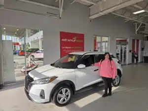 Avis client: Nissan Kicks 2021 financé avec Prêt Auto Partez