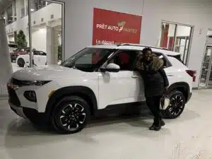 Avis client: Chevrolet Trailblazer 2023 financé avec Prêt Auto Partez