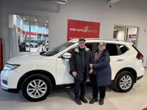 Avis client: Nissan Rogue 2020 financé avec Prêt Auto Partez