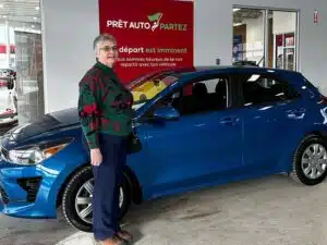 Avis client: Kia Rio 2022 financé avec Prêt Auto Partez