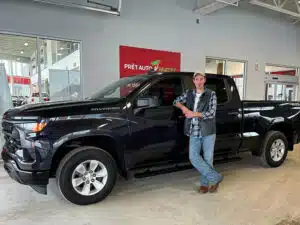 Avis client: Silverado 1500 2022 financé avec Prêt Auto Partez