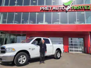Avis client: Dodge Ram 1500 2022 financé avec Prêt Auto Partez