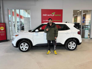 Avis client: Hyundai Venue 2022 financé avec Prêt Auto Partez