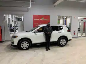 Avis client: Nissan Rogue 2020 financé avec Prêt Auto Partez