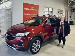 Avis client: Buick Encore 2021 AWD financé avec Prêt Auto Partez
