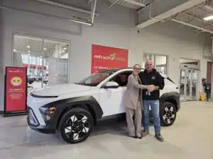 Avis client: Hyundai Kona 2024 financé avec Prêt Auto Partez