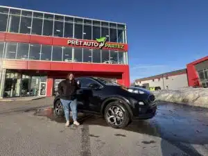 Avis client: Kia Sportage 2022 financé avec Prêt Auto Partez