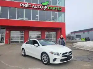 Avis client: Mercedes A 220 financé avec Prêt Auto Partez
