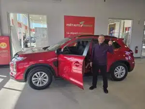 Avis client: Mitsubishi RVR 2021 financé avec Prêt Auto Partez