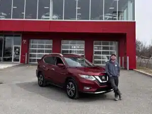Avis client: Nissan Rogue 2020 financé avec Prêt Auto Partez