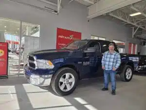 Avis client: Dodge Ram 1500 2023 financé avec Prêt Auto Partez