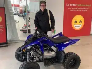 Avis client: VTT Yamaha 2025 financé avec Prêt Auto Partez