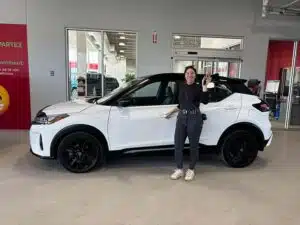 Avis client: Félicitations pour Nissan Kicks SR 2022 financé avec Prêt Auto Partez