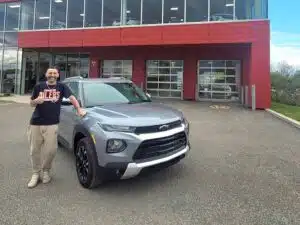 Avis client: Chevrolet Trailblazer 2023 financé avec Prêt Auto Partez