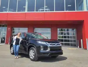 Avis client: Mitsubishi RVR 2023 financé avec Prêt Auto Partez