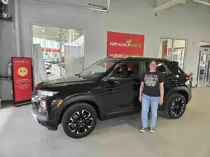 Avis client: Chevrolet Trailblazer 2023 financé avec Prêt Auto Partez