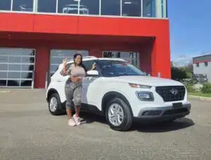 Avis client: Hyundai Venue 2022 financé avec Prêt Auto Partez